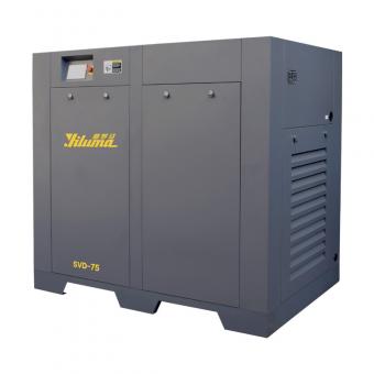Two-stage Permanent Magnet Screw Compressor