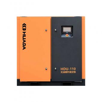 Twin screw vacuum pump