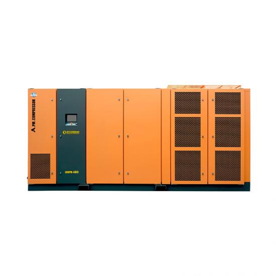 Huada LGGPM-480 Air-cooled Permanent Magnet Two-stage Variable Frequency Screw Air Compressor – 355 kW Flagship Two-stage Compressor